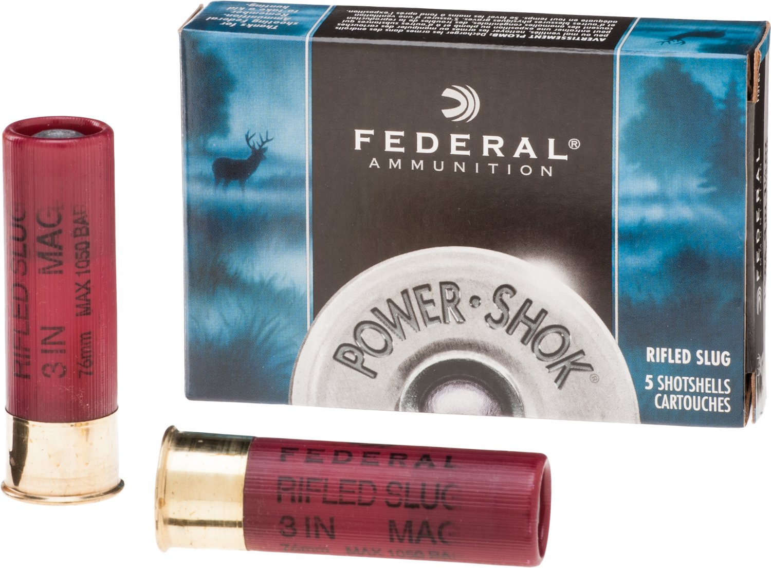 Federal Premium® Power-Shok® 12 Gauge Rifled Slugs