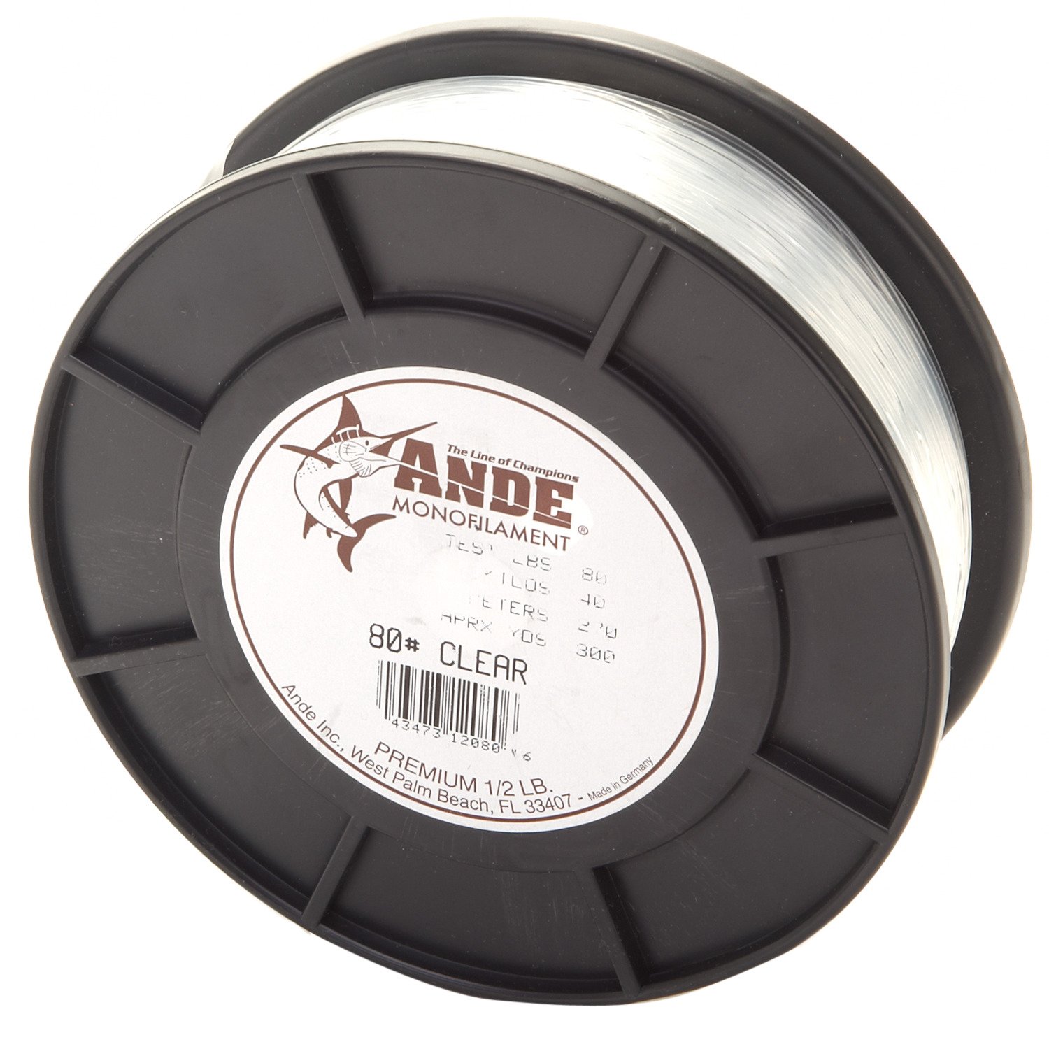 ANDE® Premium 80 lb. - 300 yards Monofilament Fishing Line