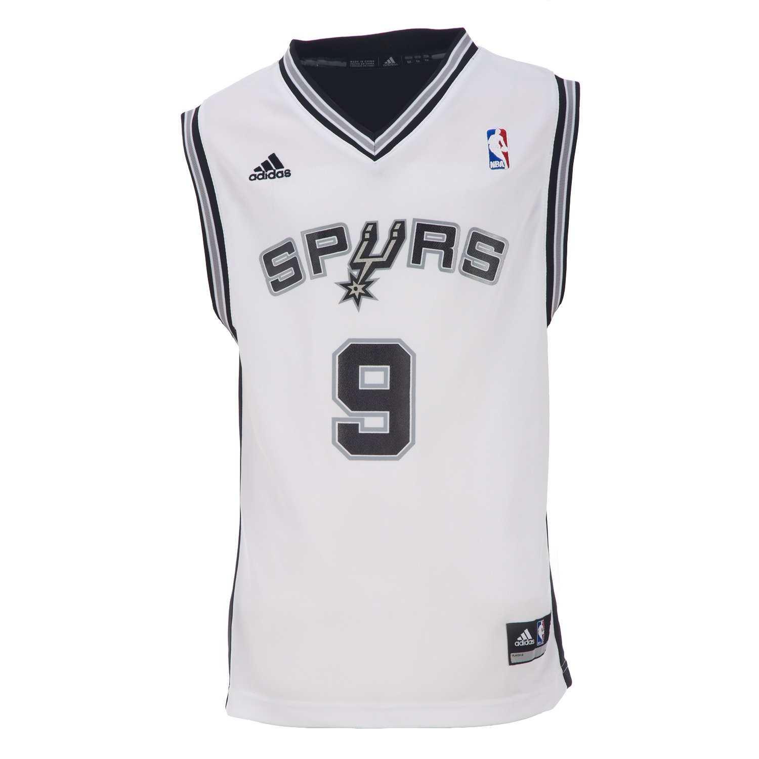 adidas Kids' San Antonio Spurs Tony Parker Replica Home Jersey