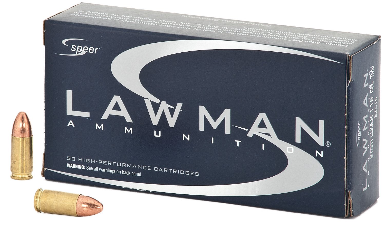 Speer® 9mm Luger 115-Grain Centerfire Handgun Ammunition