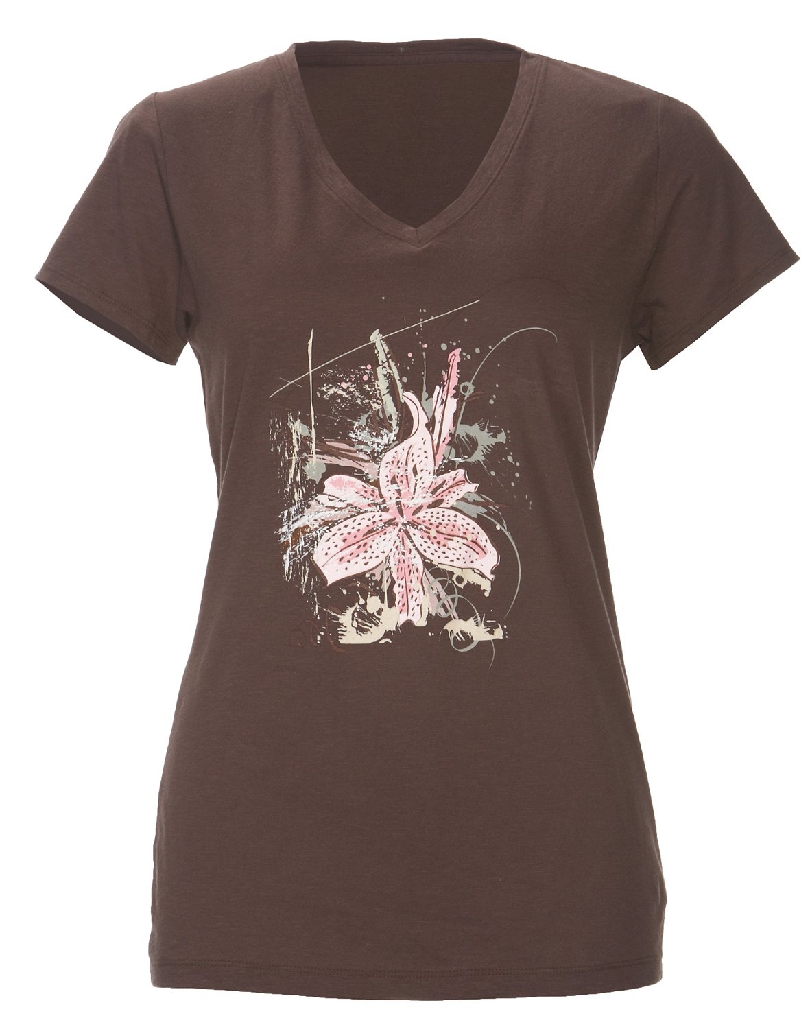 Magellan Outdoors Women's Lily Slub V-neck T-shirt thumbnail