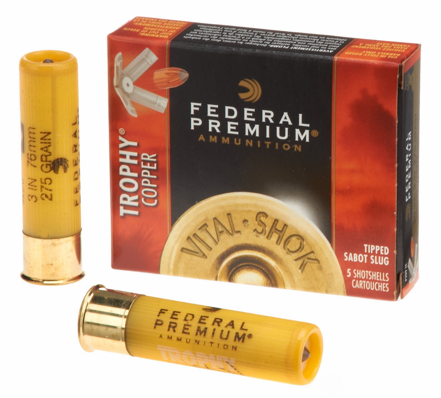 Federal Premium® Vital-Shock® Trophy Copper 20 Gauge Sabot Slugs