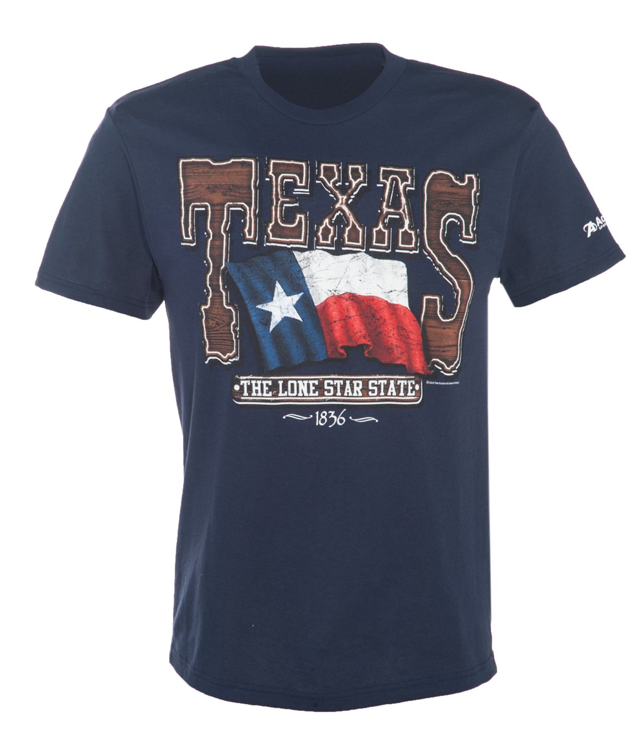 Academy Sports + Outdoors Men's Woodcut Texas T-shirt