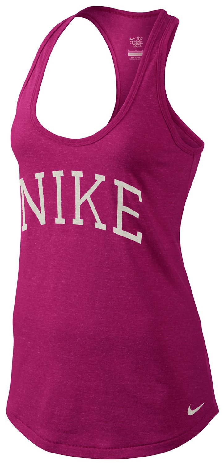 Nike Women's Marled Jersey Graphic Tank Top