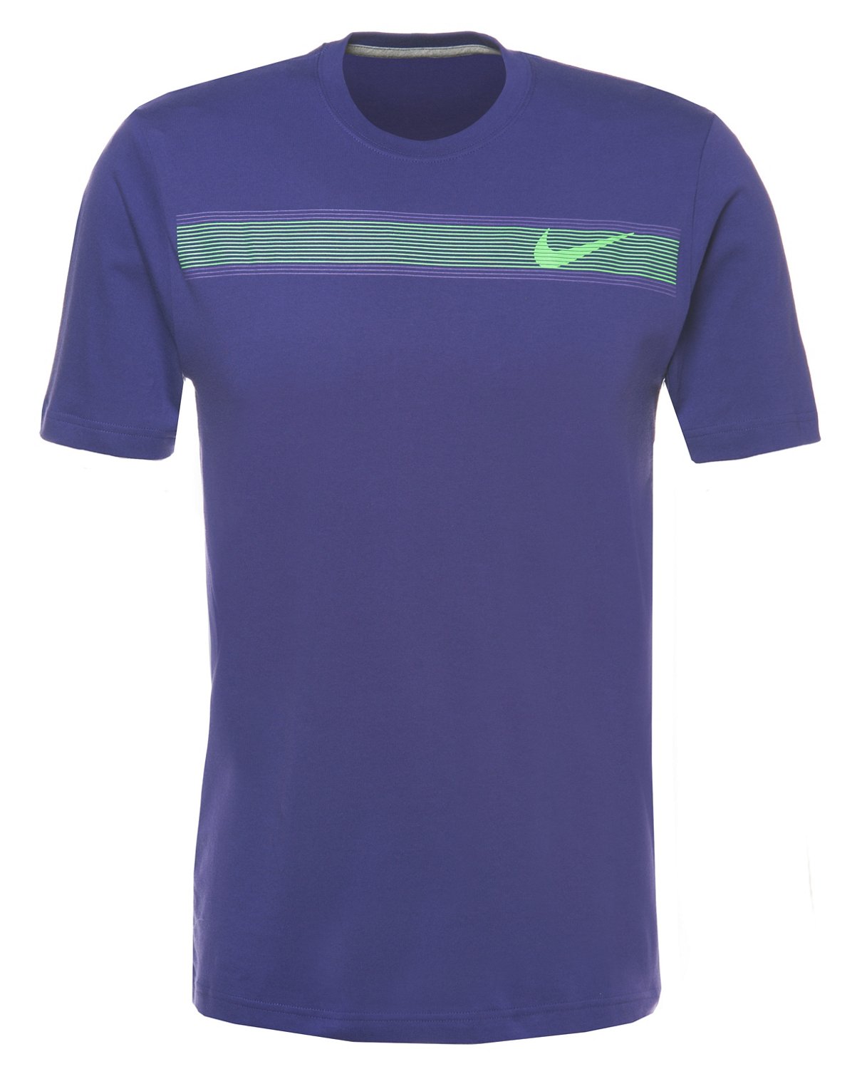 Nike Men's Chest Stripe Short Sleeve Crew T-shirt