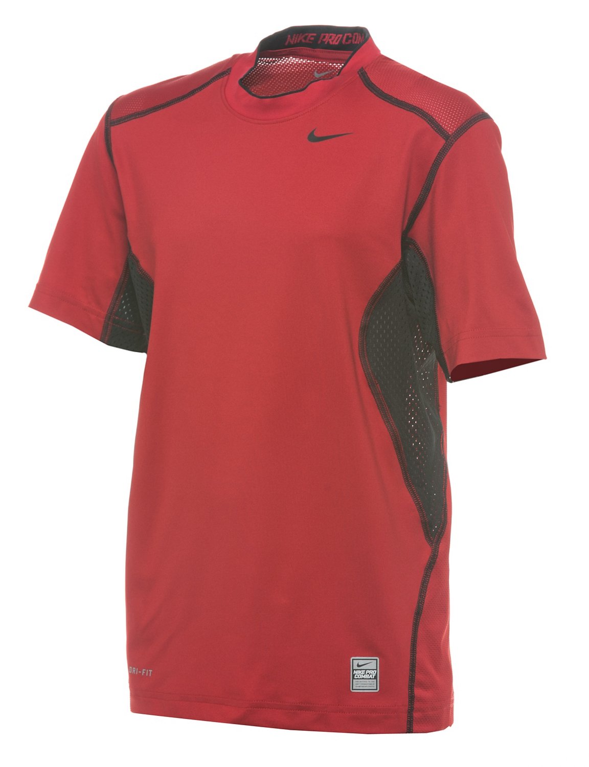 Nike Boys' Pro Combat Hypercool 1.2 Fitted T-shirt