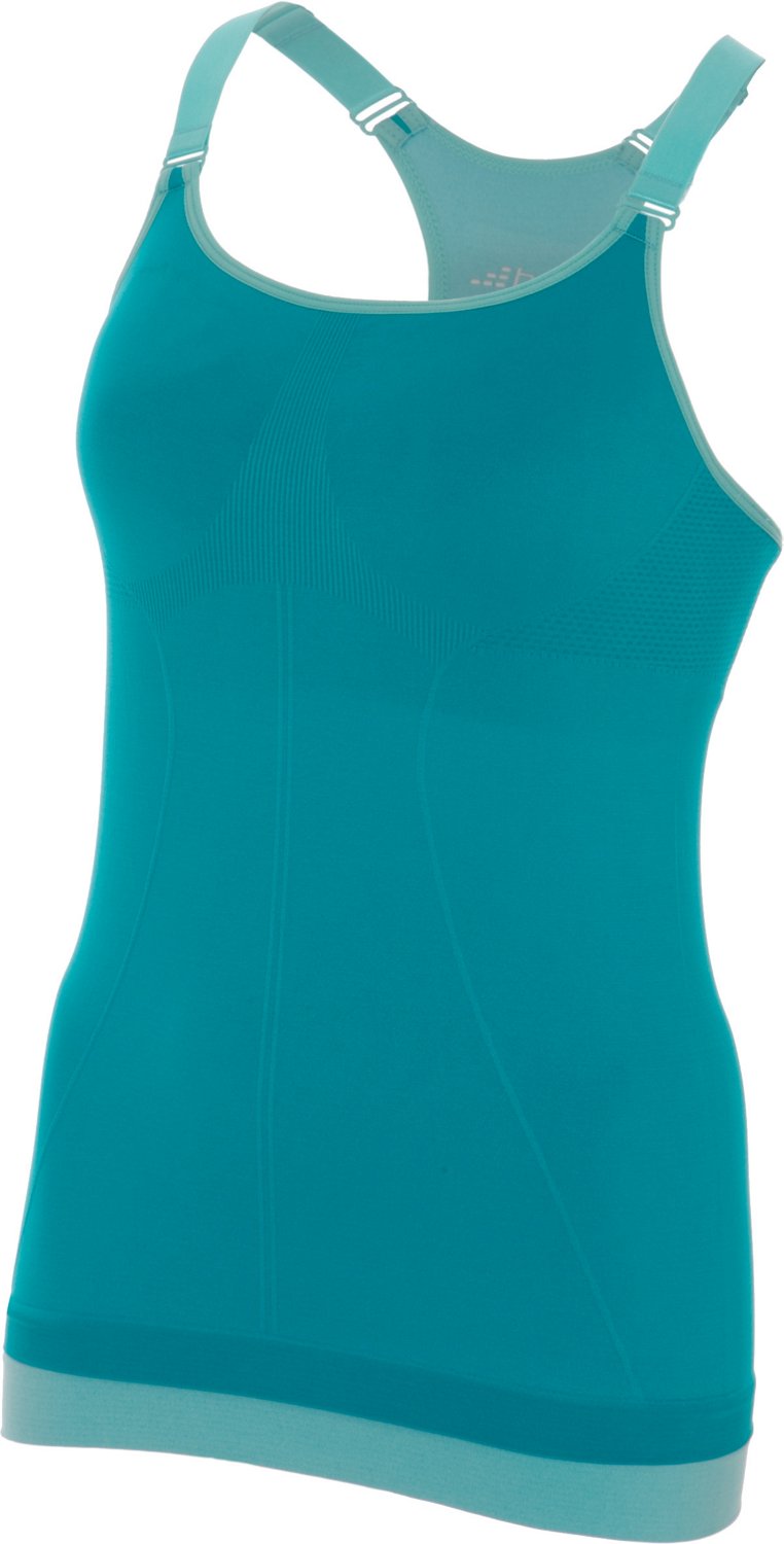 BCG Women's Color Pop Removable Cup Seamless Tank Top