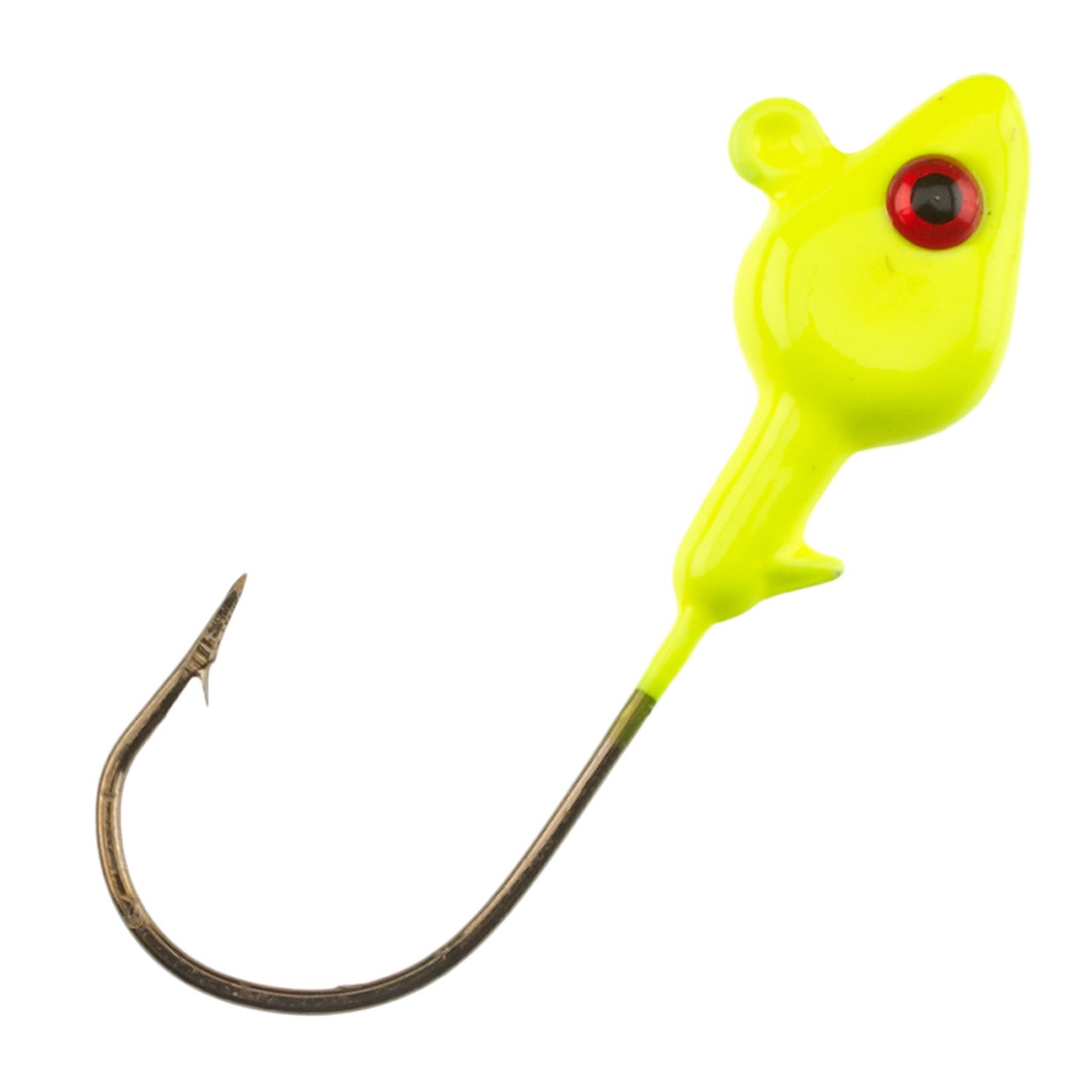 Luck E Strike 1/4 oz Minnow-Head Jigheads 5-Pack