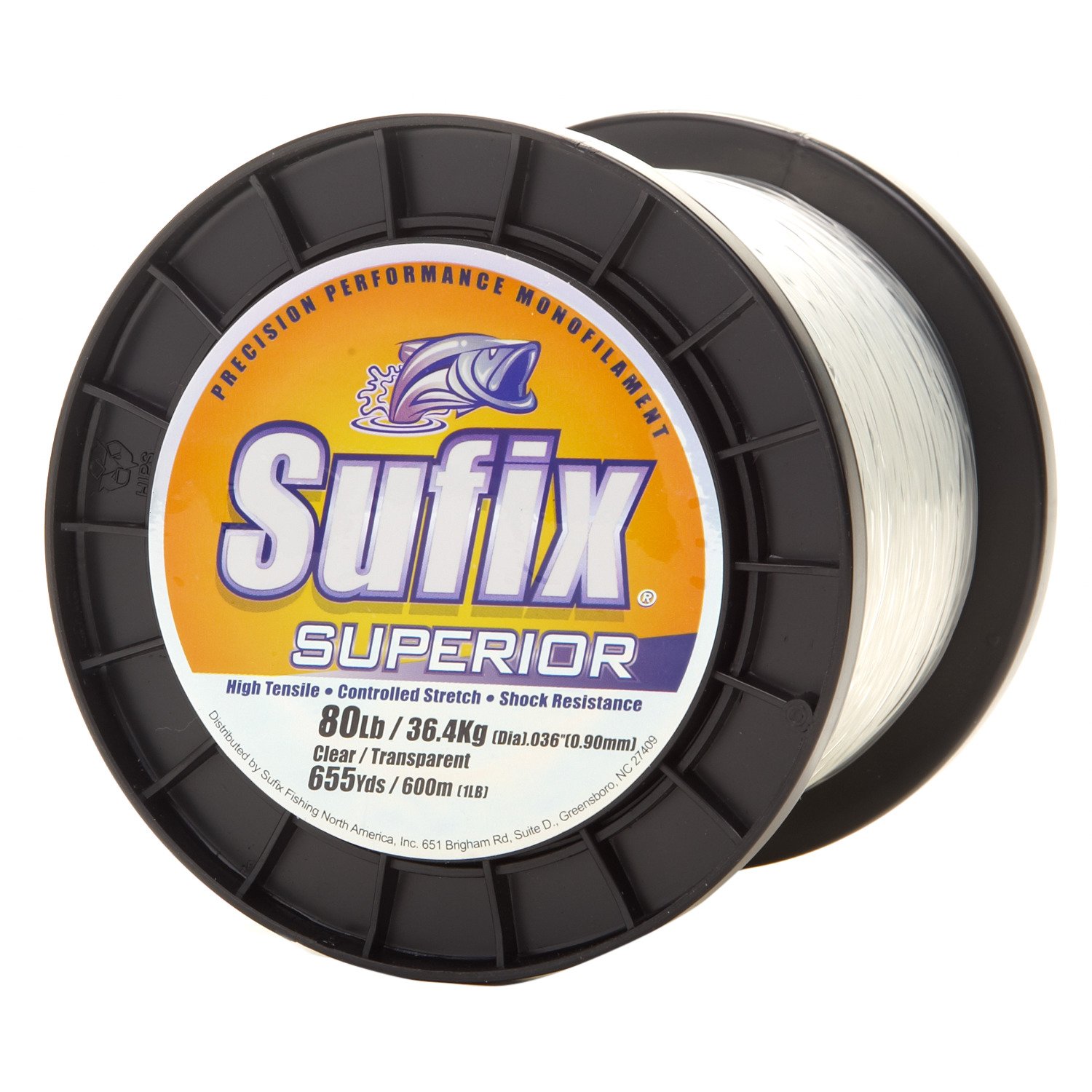 Sufix® Superior 80 lb. - 655 yards Monofilament Fishing Line