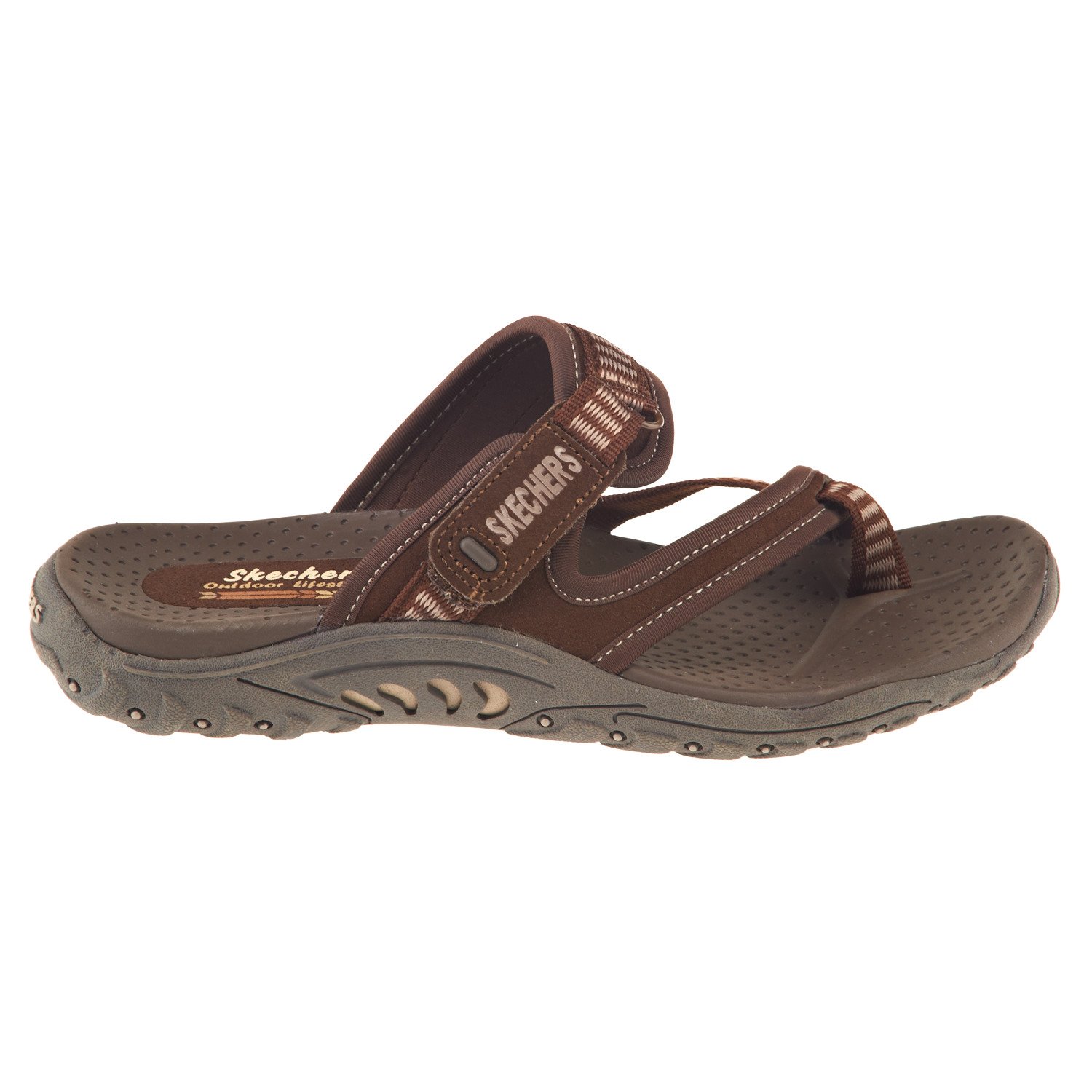 SKECHERS Women's Reggae Rasta Thong Sandals