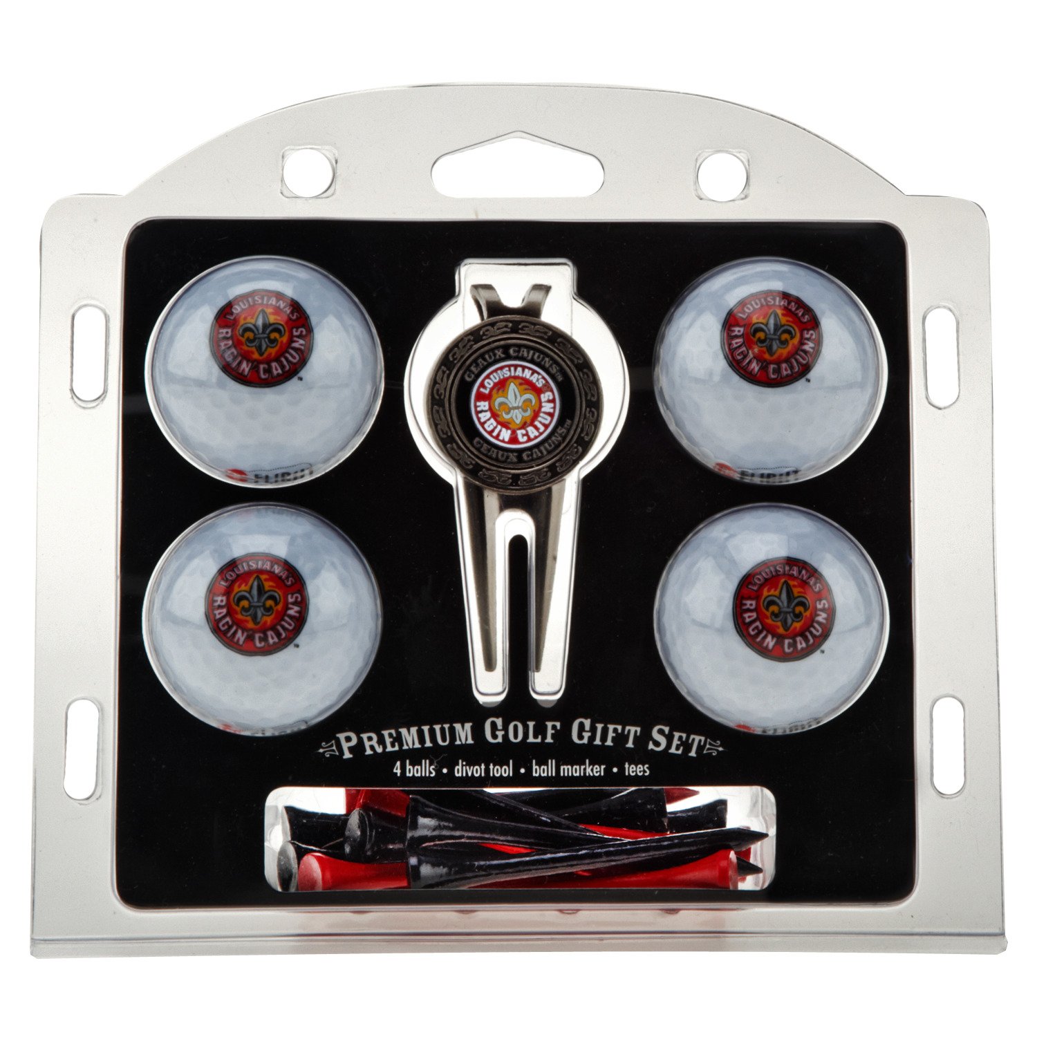 Team Golf 4-Ball Gift Set with Tees