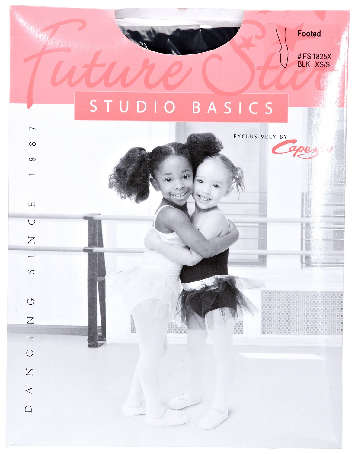 Capezio® Girls' Future Star Basics Footed Tights