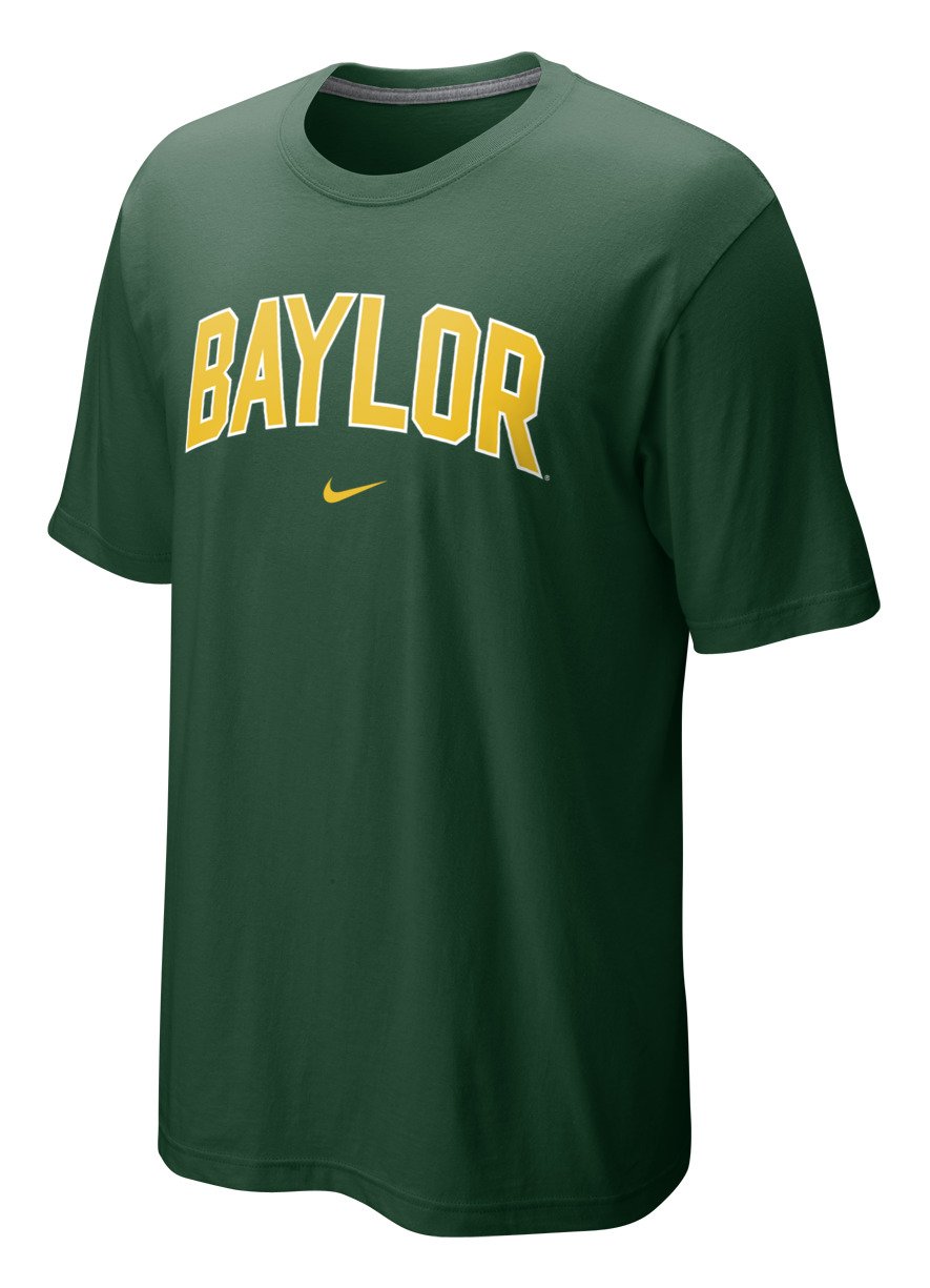 Nike Men's Baylor University Short Sleeve Classic Arch T-shirt