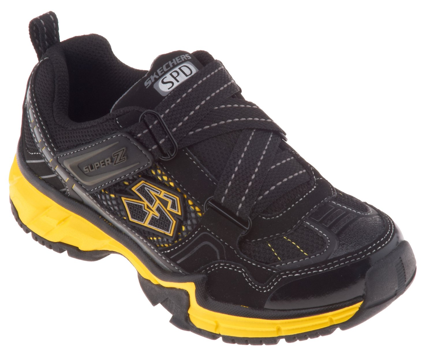 SKECHERS Boys' Quantum Vex Super Z Strap Sneakers thumbnail