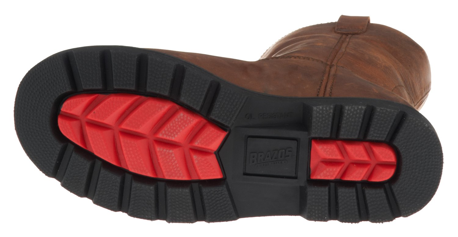 Brazos® Men's Derrick Wellington Work Boots thumbnail