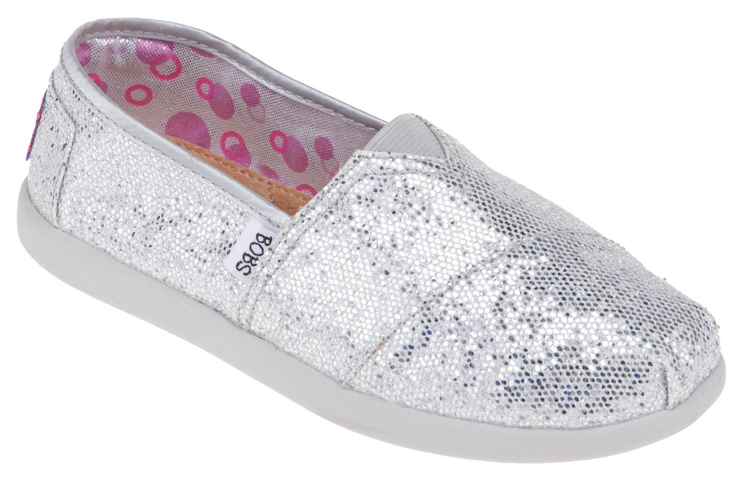 SKECHERS Girls' Bobs World Sparkle Casual Shoes thumbnail