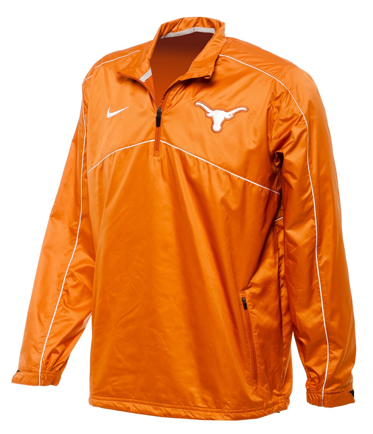 Nike Men's University of Texas Woven Coaches 1/4 Zip Jacket thumbnail