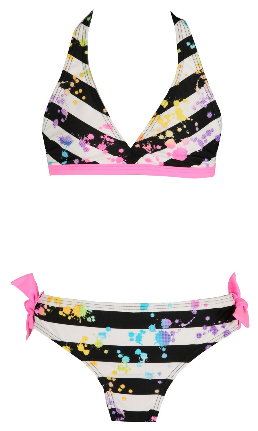 O'rageous® Girls' Stationary Halter Bikini