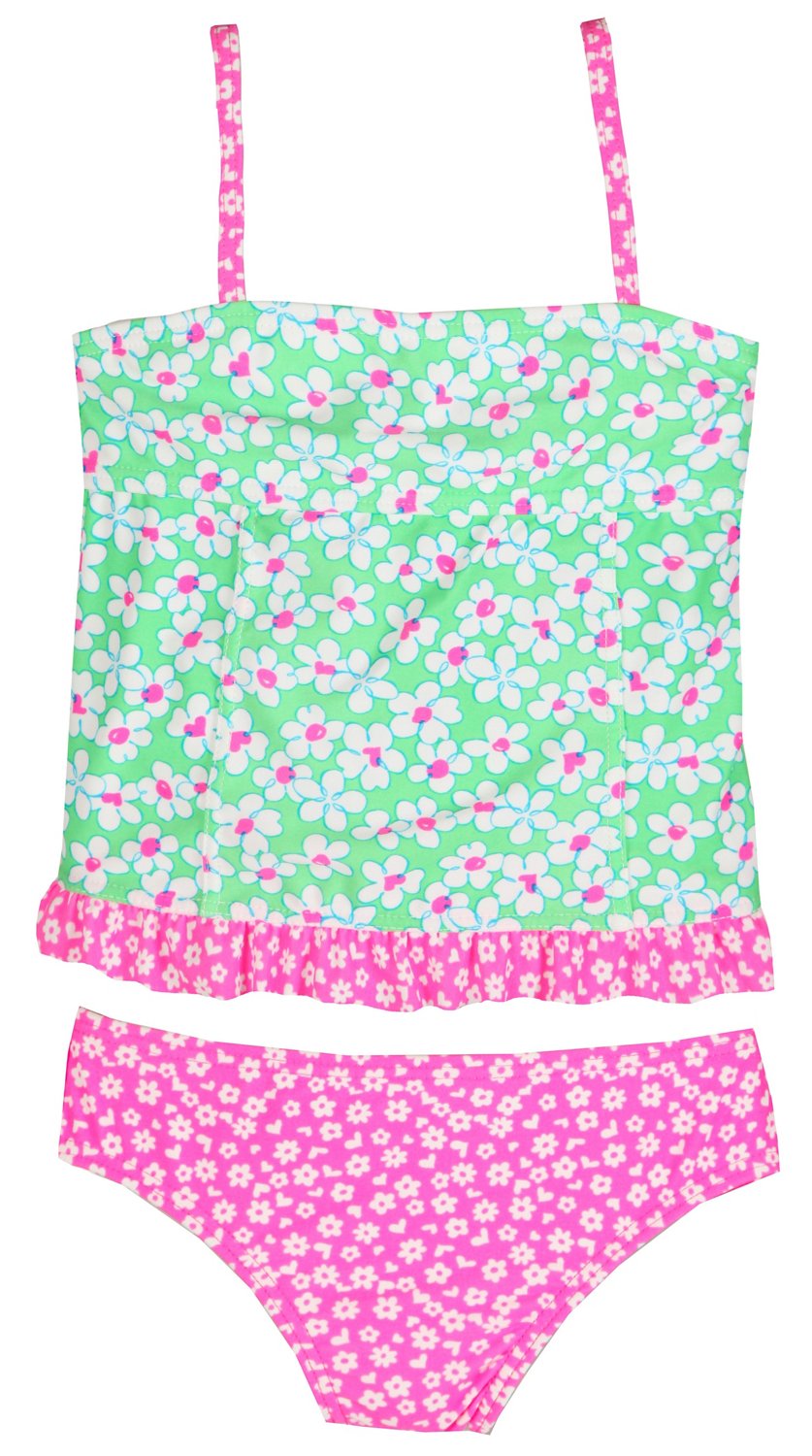 O'rageous® Girls' Princess Daisy Petite Long Corsetkini