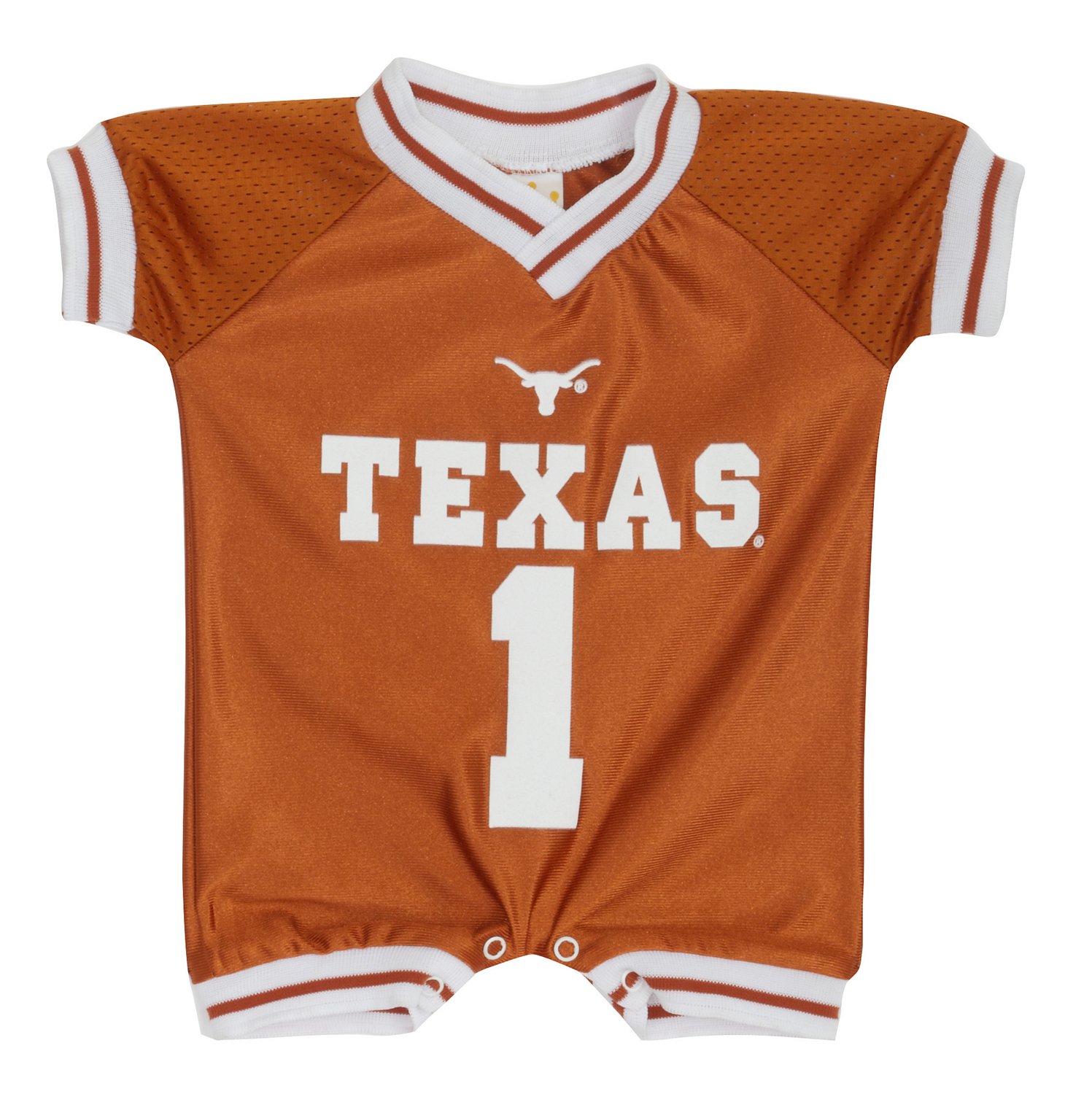 Little King Infant/Toddlers' University of Texas Dazzle and Mesh Romper