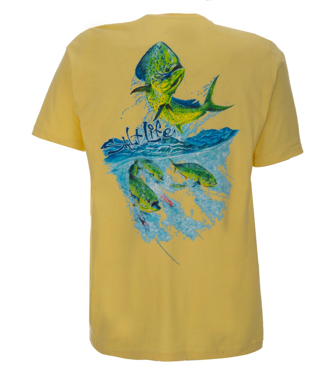 Salt Life Men's Dolphin Spread Short Sleeve T-shirt