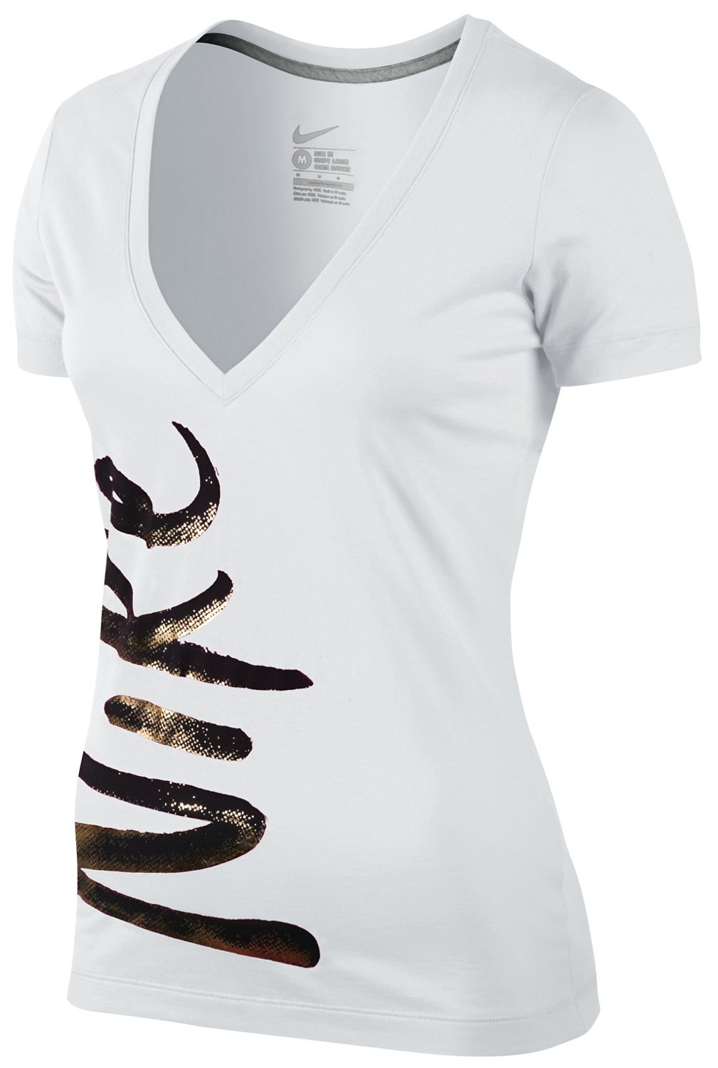 Nike Women's Sidekick Deep V-neck T-shirt