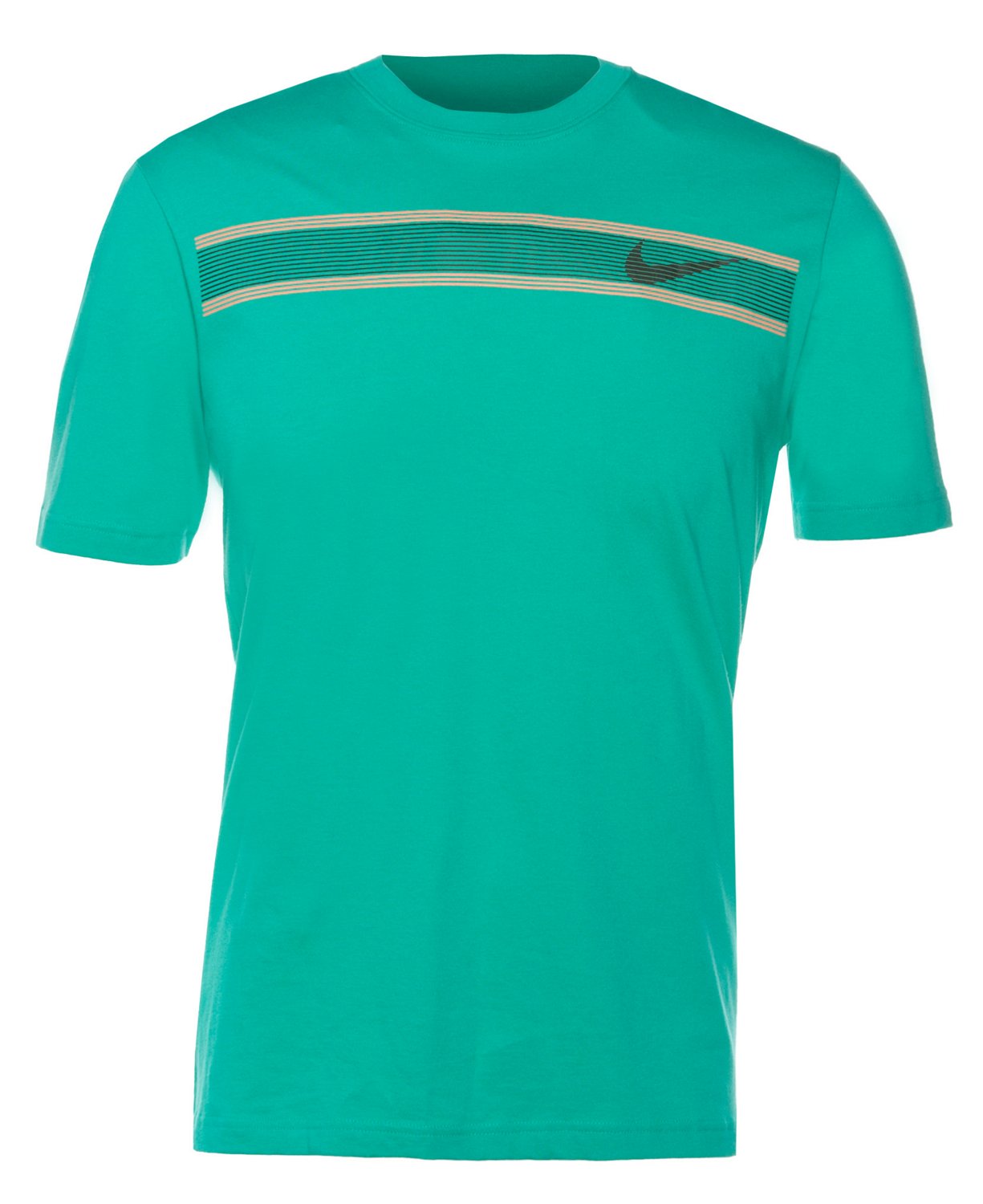 Nike Men's Chest Stripe Short Sleeve Crew T-shirt