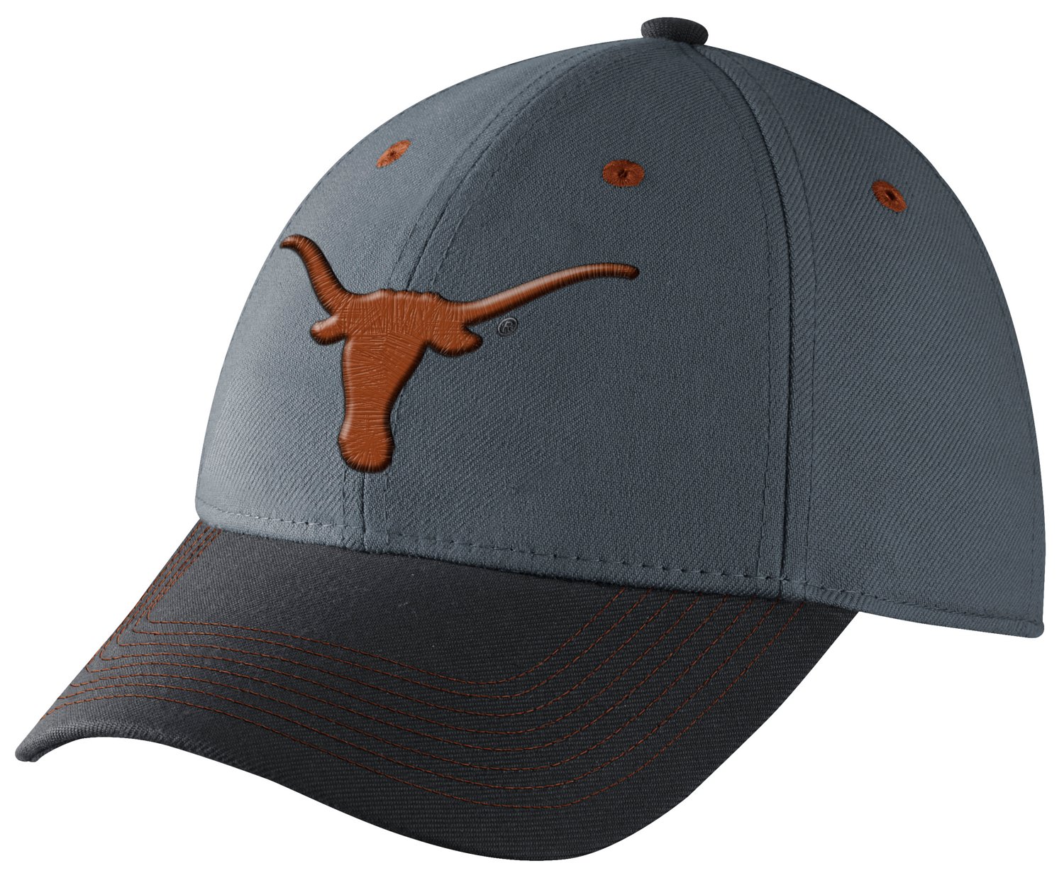 Nike Men's University of Texas Dri-FIT Fan Seasonal Legacy 91 Swoosh Flex Cap