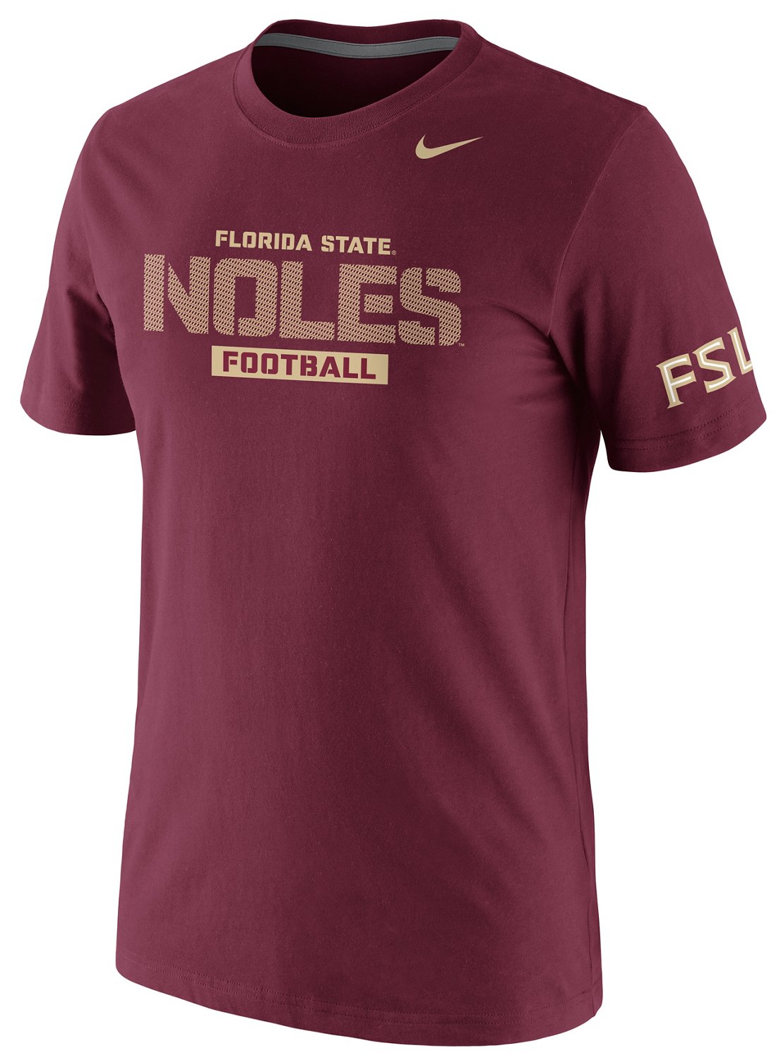 Nike Men's Florida State University Practice Team Issue Short Sleeve T-shirt