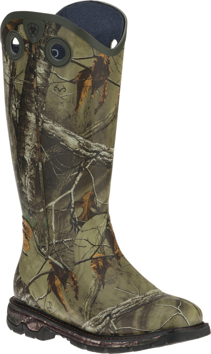 Ariat Men's Conquest Buckaroo Realtree Xtra® Rubber Hunting Boots ...