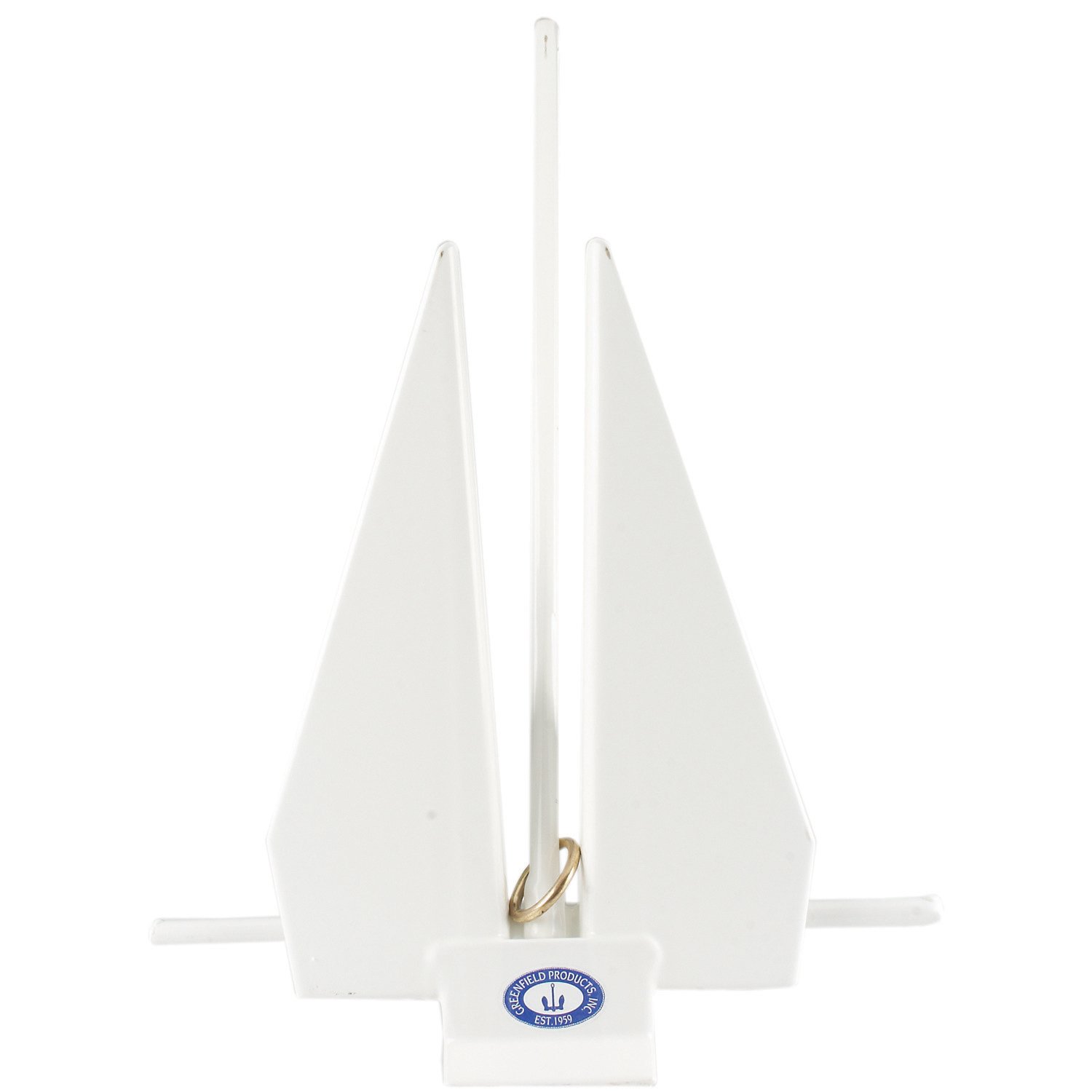 Greenfield Products 8 lb. Coated Slip-Ring Fluke Anchor