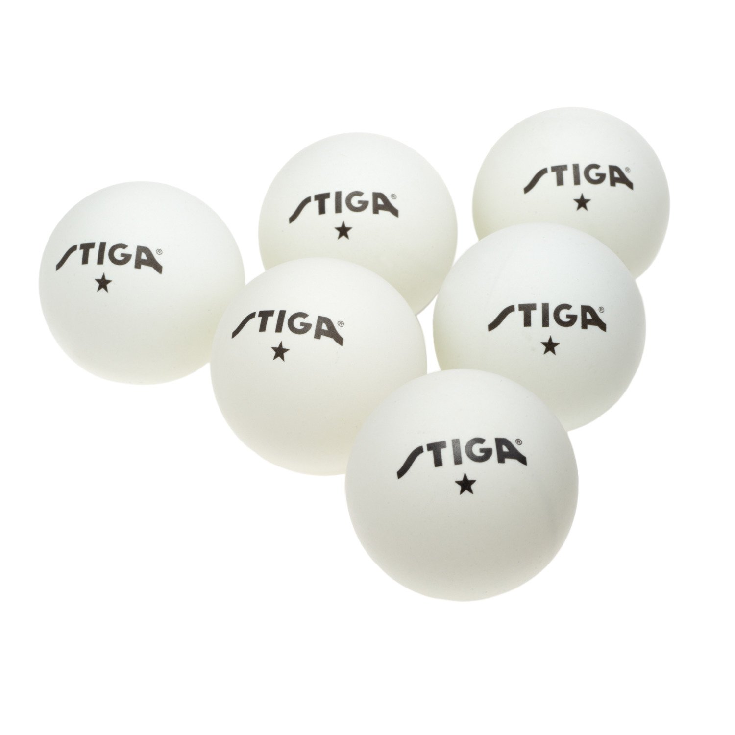 Stiga® 1-Star Table Tennis Balls 6-Pack