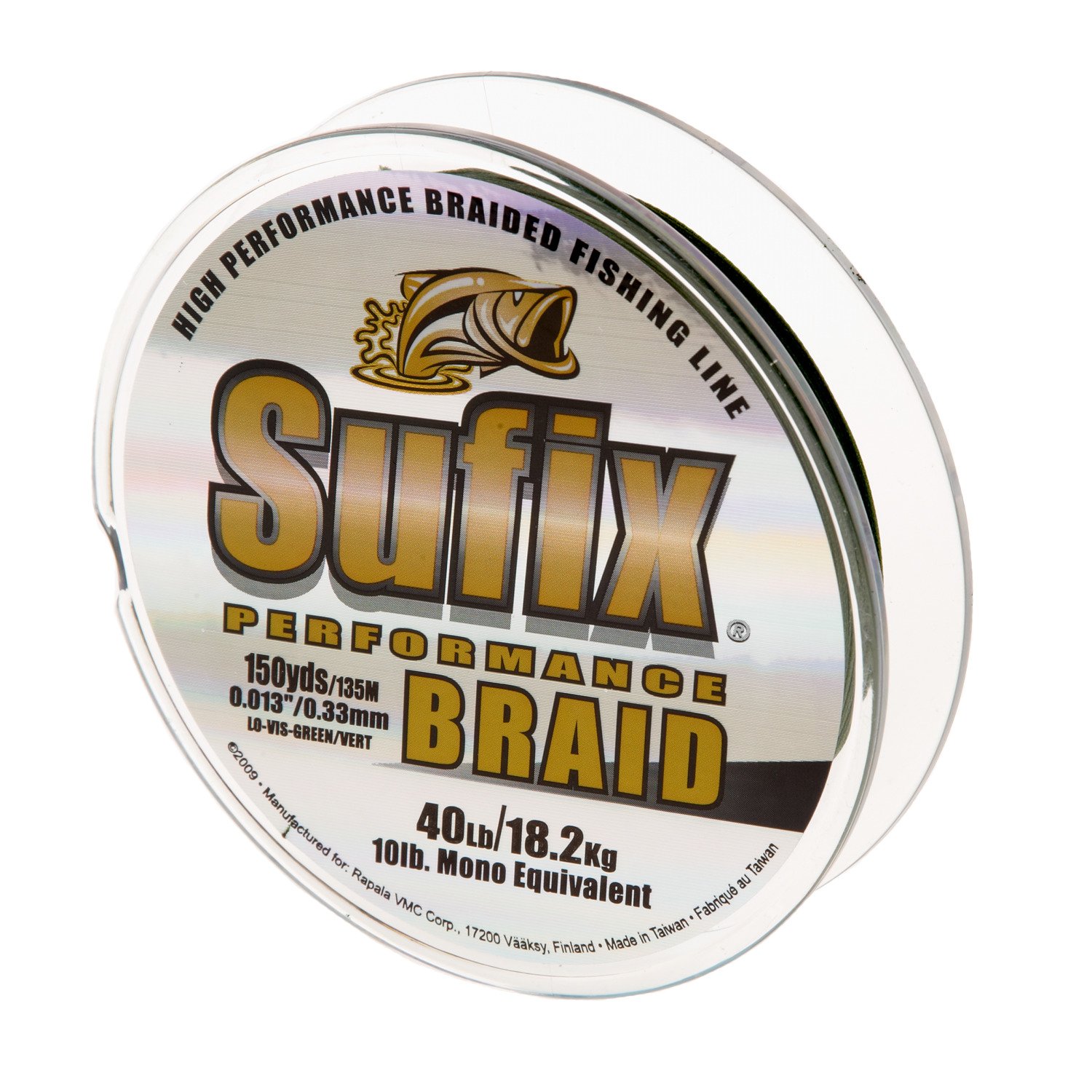 Sufix® Performance 40 lb. - 150 yards Braided Fishing Line