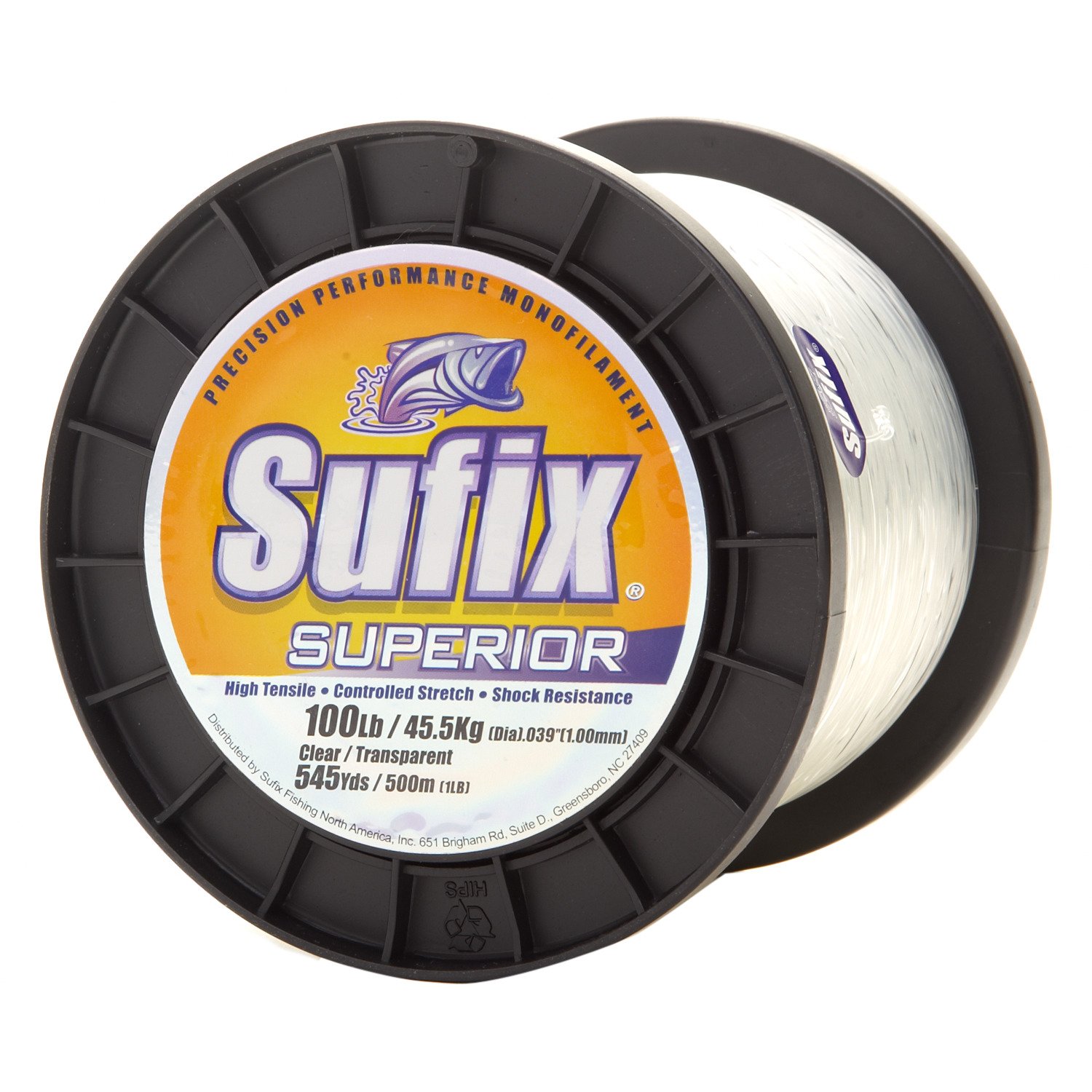 Sufix® Superior 100 lb. - 545 yards Monofilament Fishing Line thumbnail