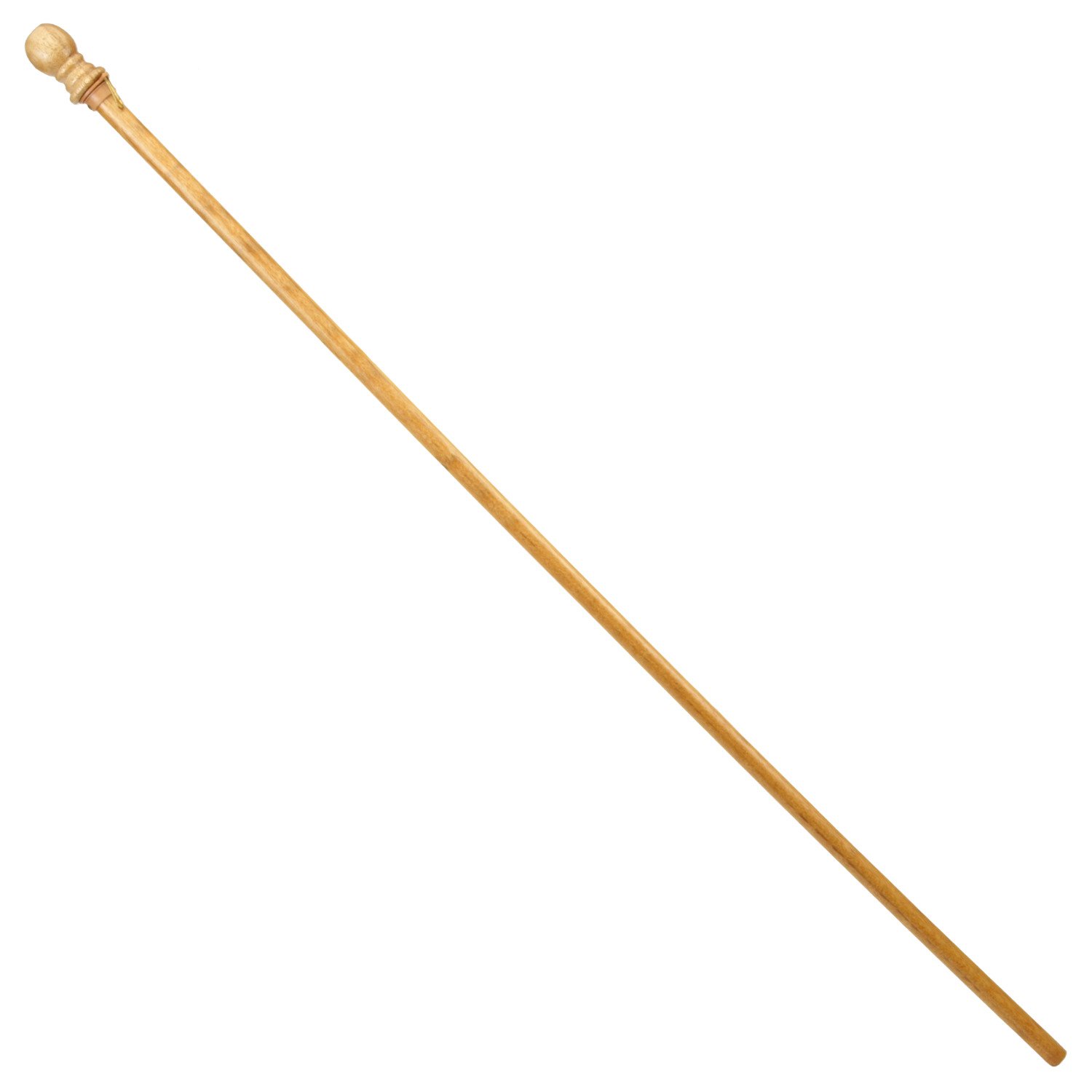 Evergreen Wooden Flag Pole with Ring