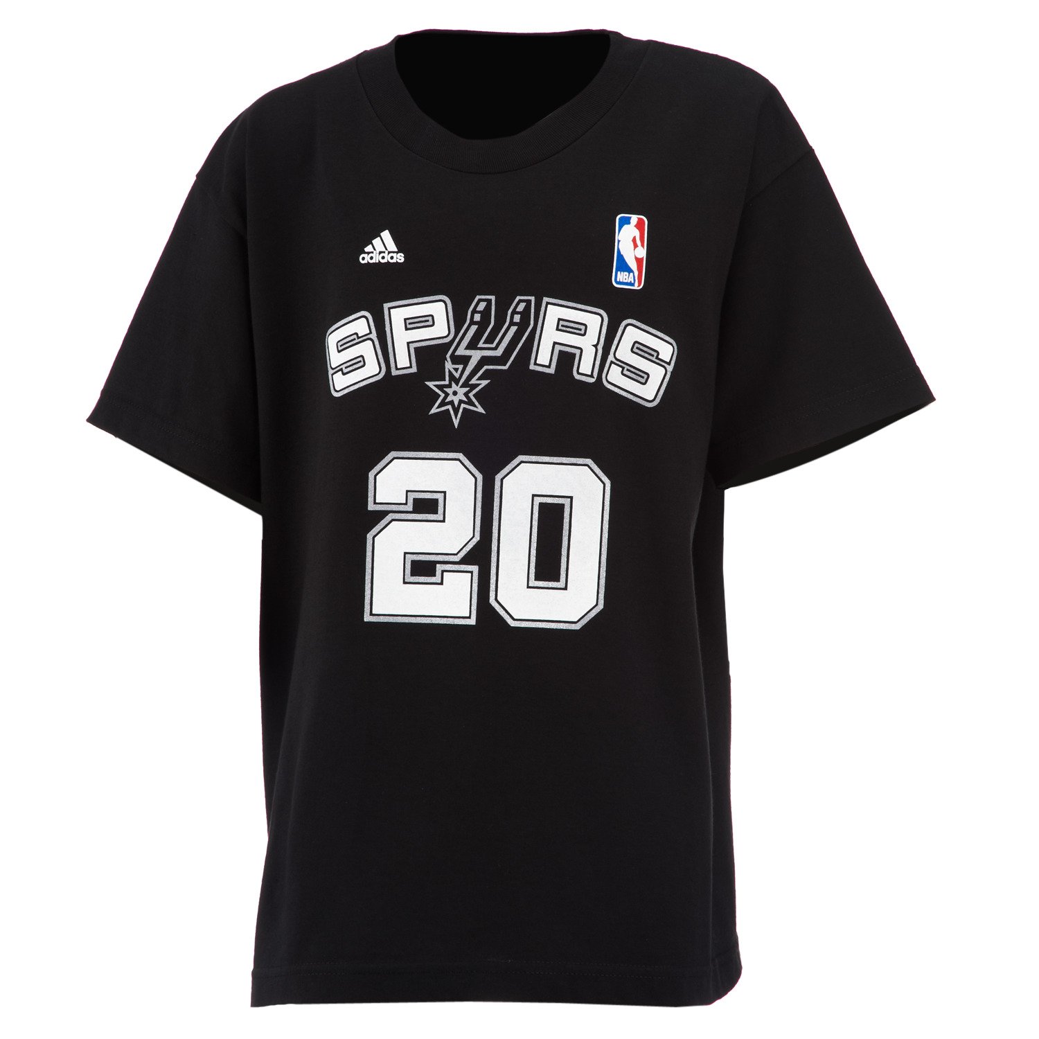 adidas Kids' Gametime San Antonio Spurs Manu Ginobili T-shirt thumbnail
