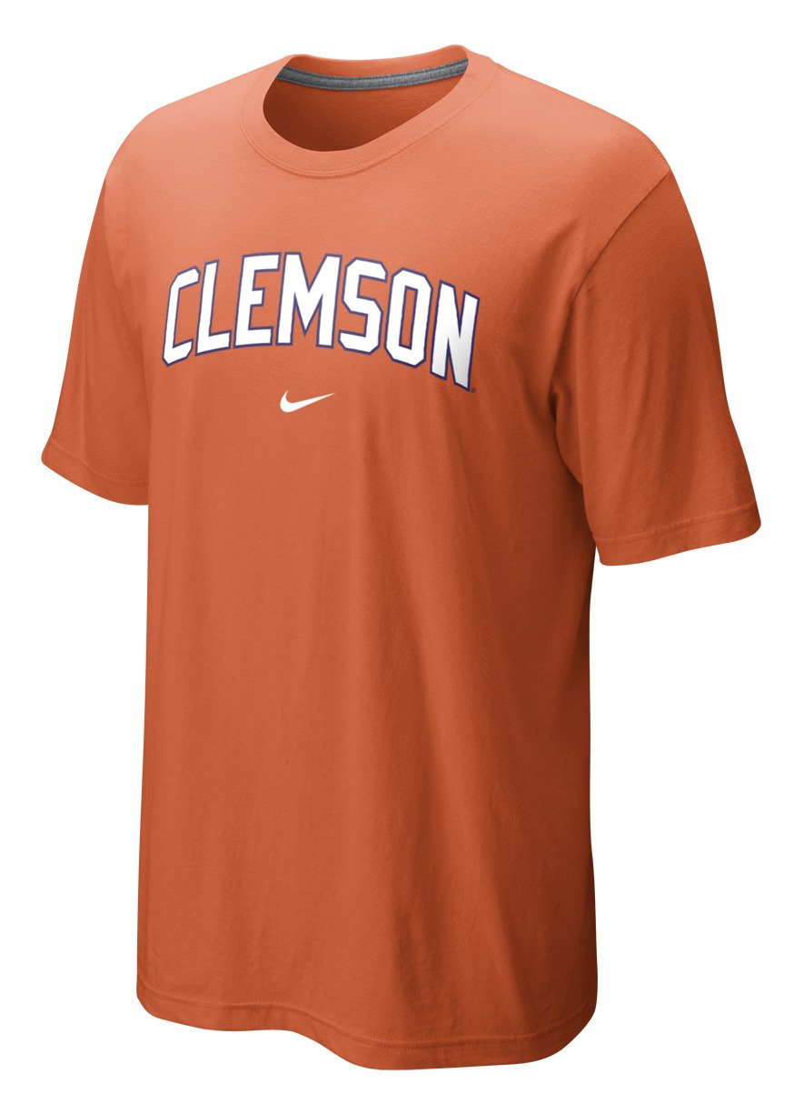 Nike Men's Clemson University Short Sleeve Classic Arch T-shirt