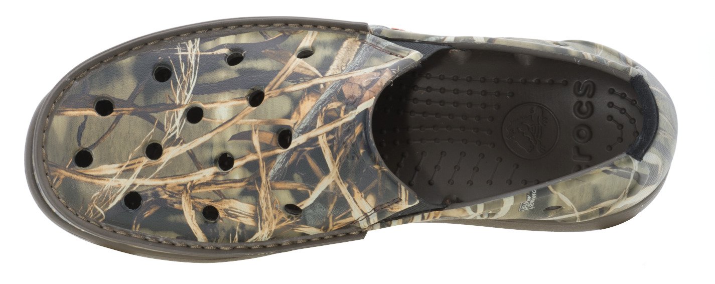 Crocs™ Men's Duet Santa Cruz Realtree Camo Loafers thumbnail