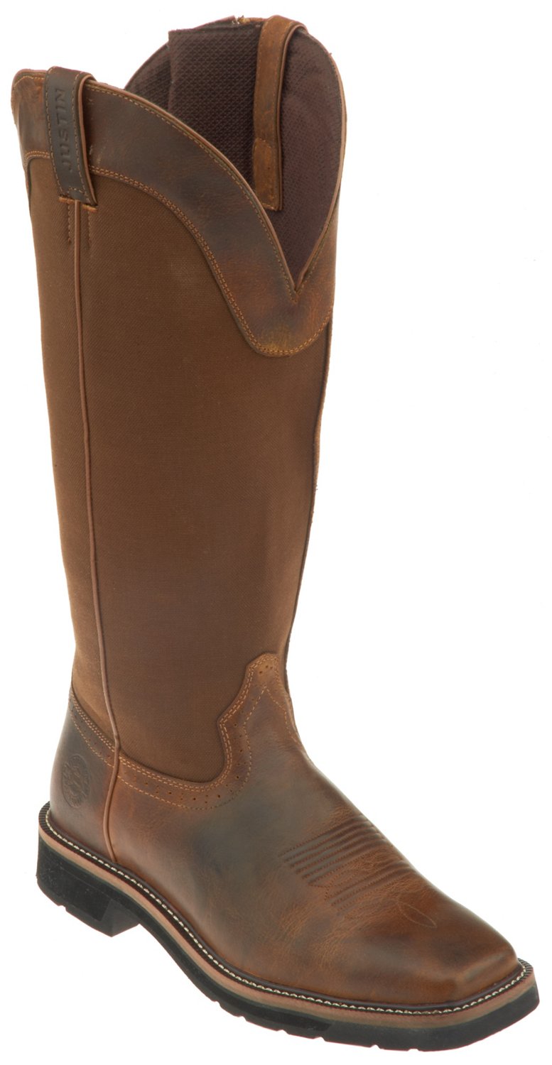 justin stampede snake boots