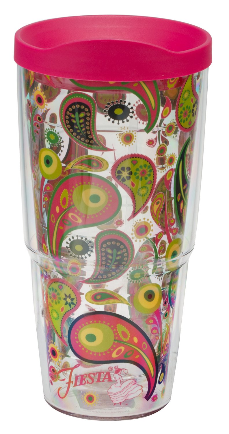 Tervis Fiesta® Paisley 24 oz. Tumbler with Lid