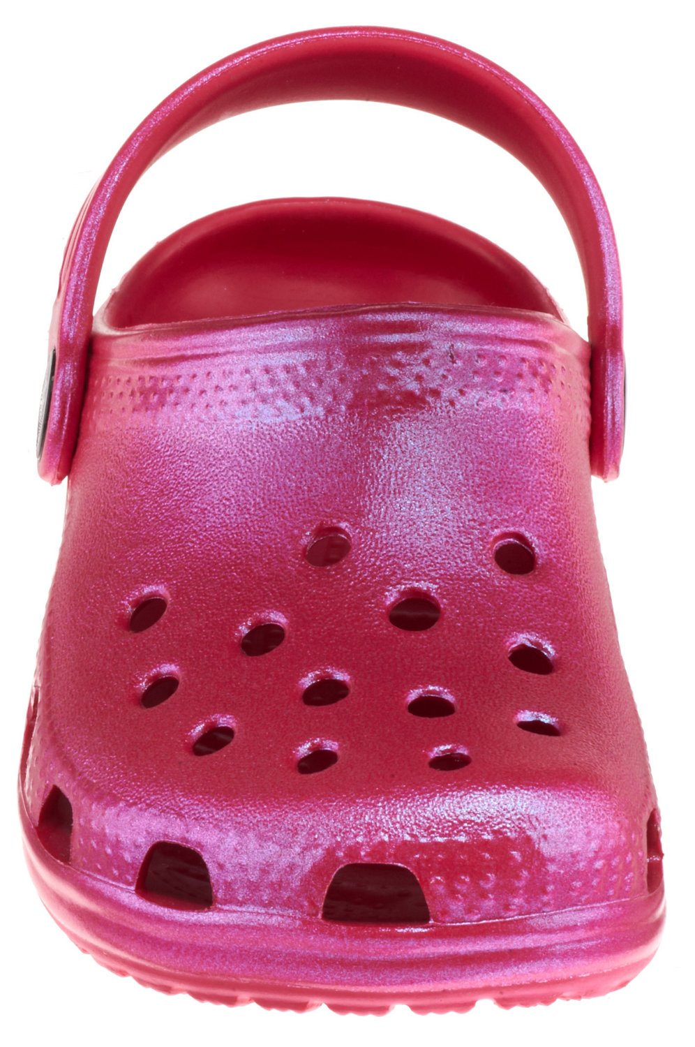 Crocs Girls' Classic Iridescent Clogs thumbnail