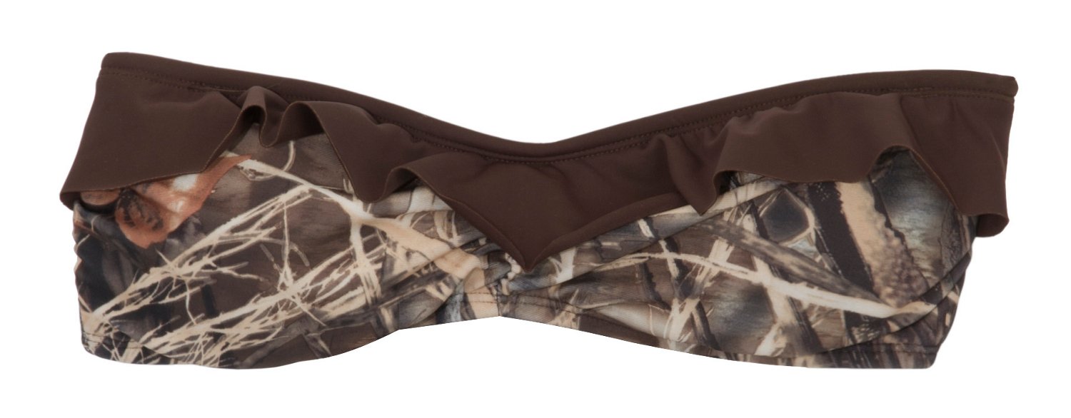 Realtree Junior's MAX-4 Bandeau Bra Swim Top