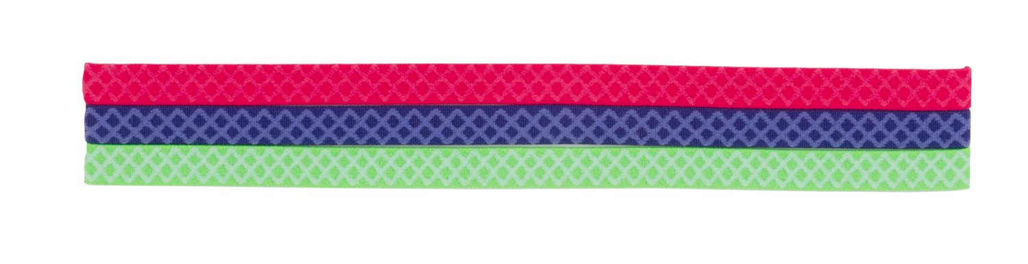 adidas Women's Shimmy Hairband 3-Pack