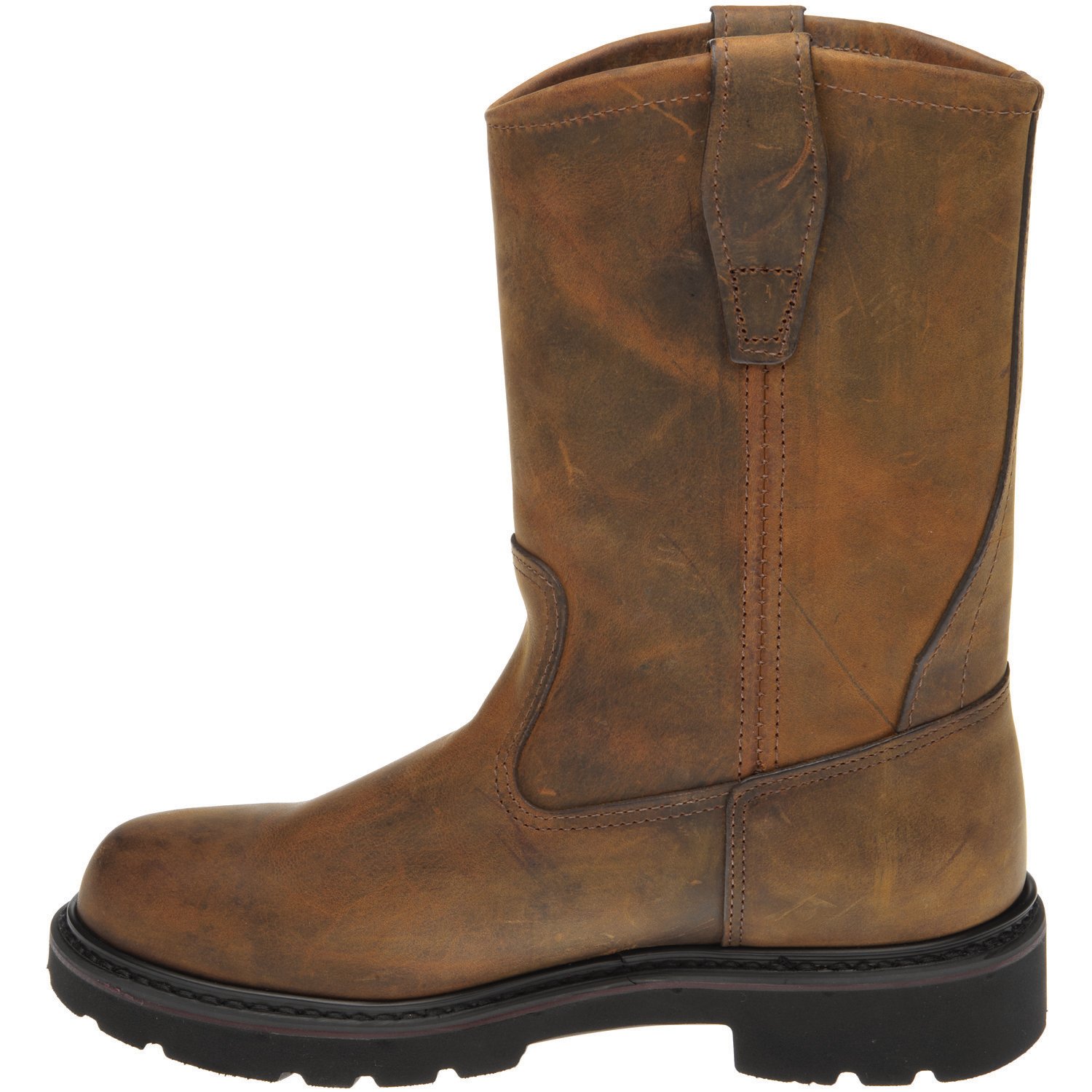 Wolverine Men's Saturn Steel-Toe Wellington Work Boots thumbnail