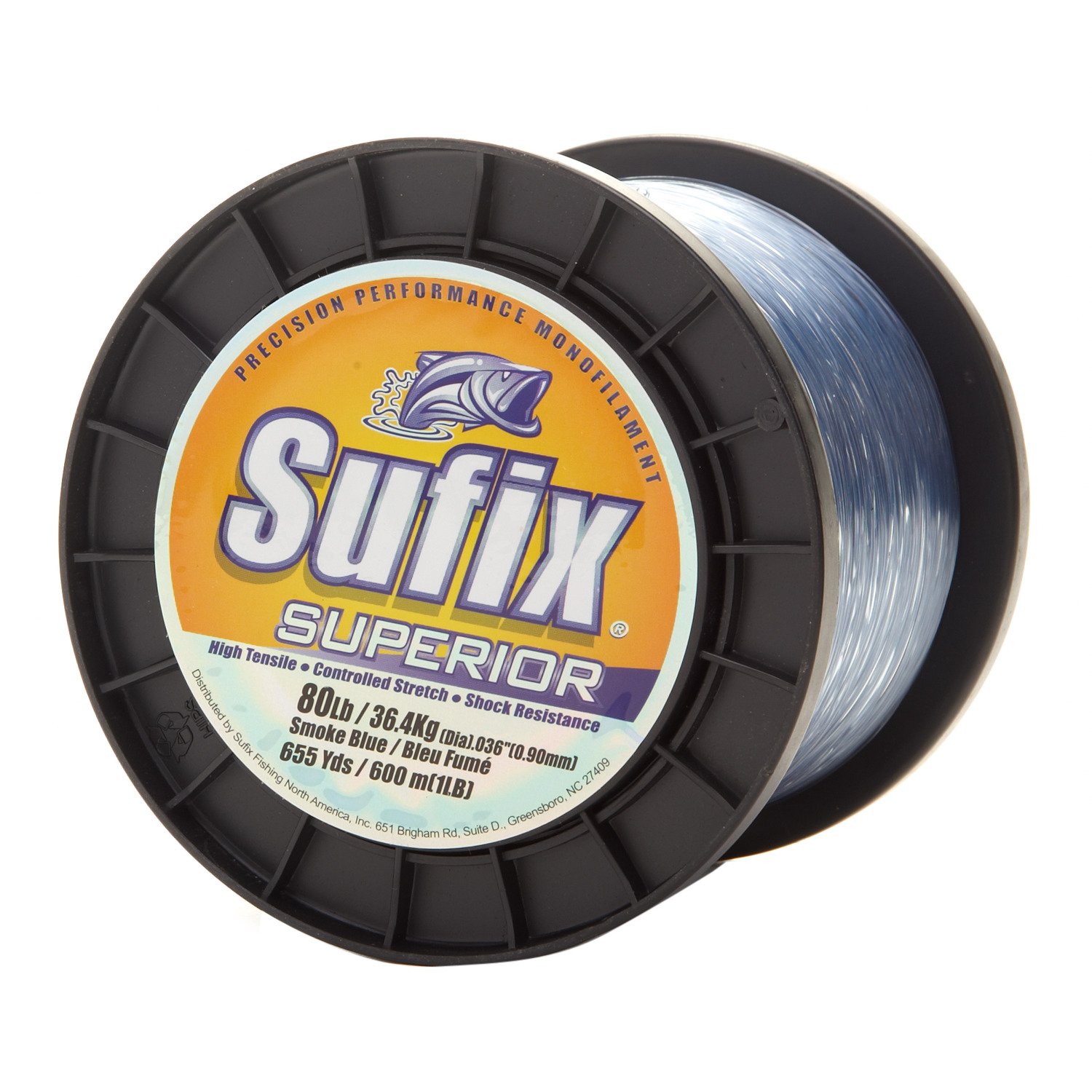 Sufix® Superior 80 lb. - 655 yards Monofilament Fishing Line