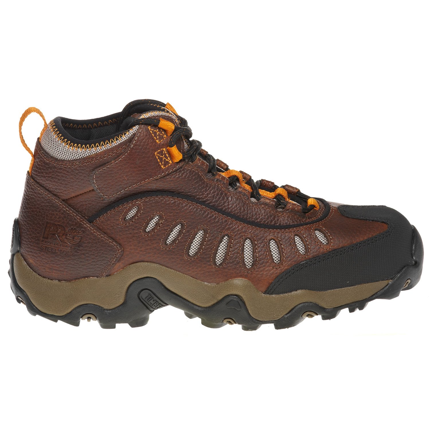 Timberland Men's Mudslinger Steel-Toe Mid Hiking Boots