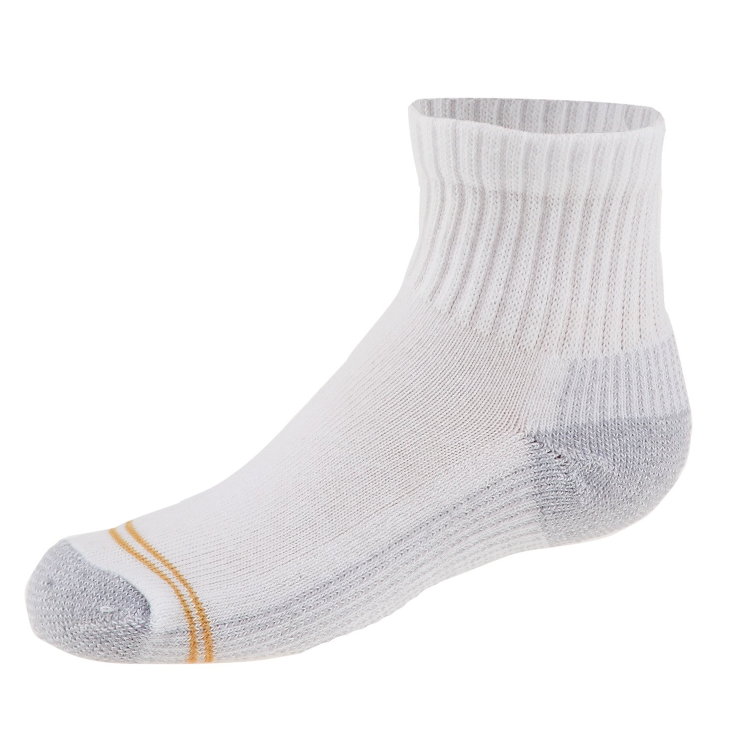 PowerSox Kids' EZ Match Quarter Socks 6-Pack