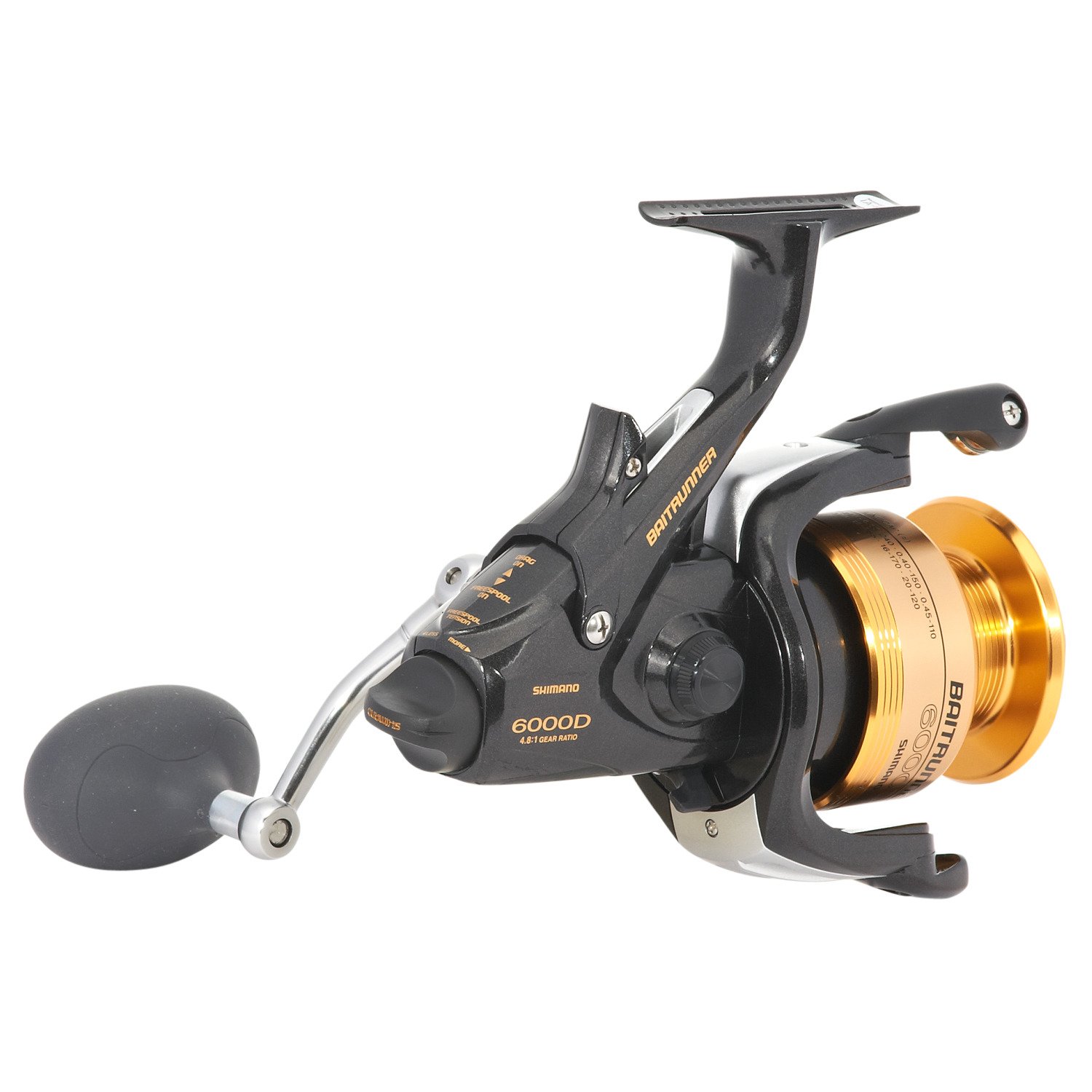 Shimano Baitrunner 6000-D Offshore Spinning Reel Convertible thumbnail