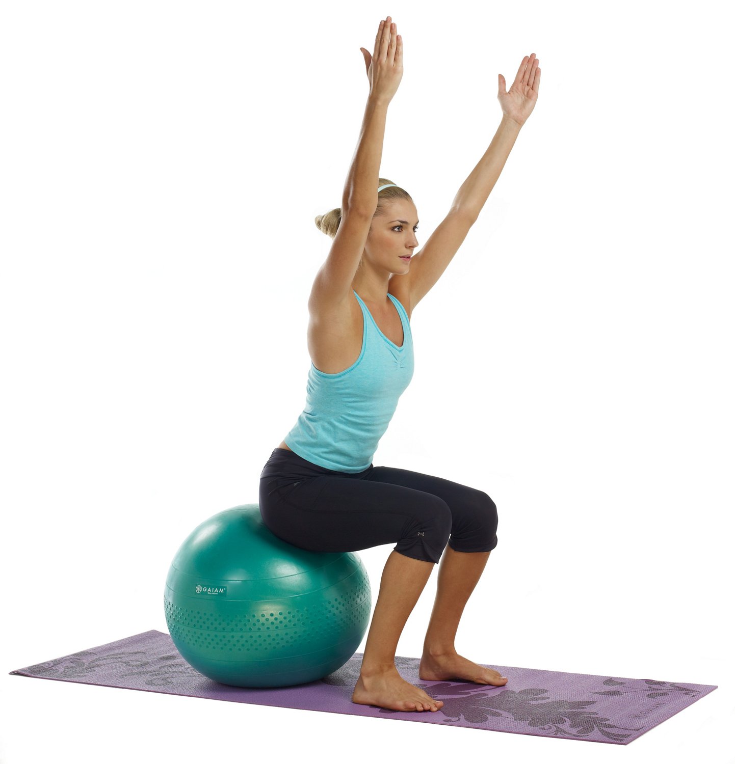 Gaiam Eco Total Body 65 cm Balance Ball Kit thumbnail