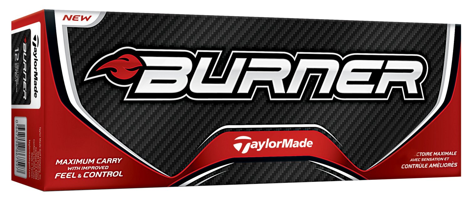 TaylorMade Men's Burner 12 Golf Balls 12-Pack thumbnail